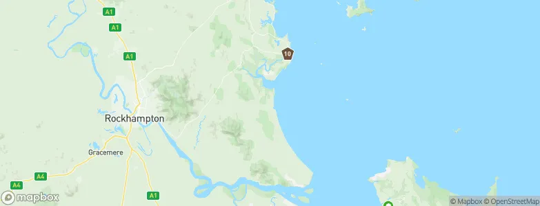 Keppel Sands, Australia Map