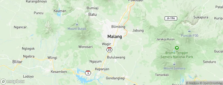 Kepuh, Indonesia Map