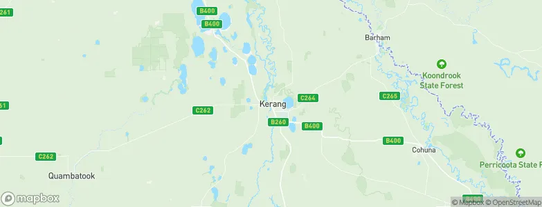 Kerang, Australia Map