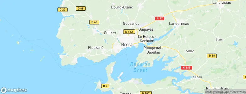 Kerbonne, France Map