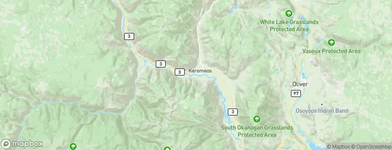 Keremeos, Canada Map