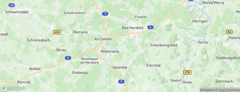 Kerspenhausen, Germany Map