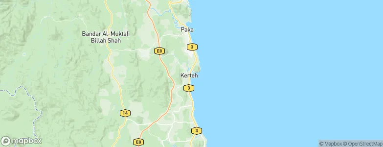 Kertih, Malaysia Map