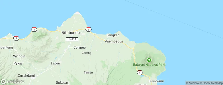 Kertosari, Indonesia Map