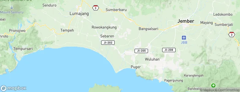 Kesambilerenkrajan, Indonesia Map