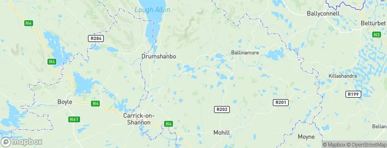Keshcarrigan, Ireland Map
