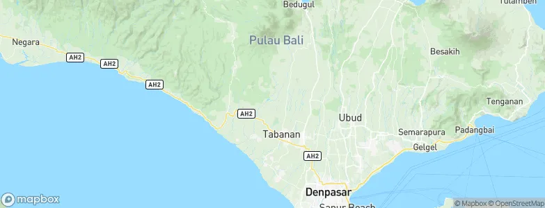 Kesiutkawan Kaja, Indonesia Map