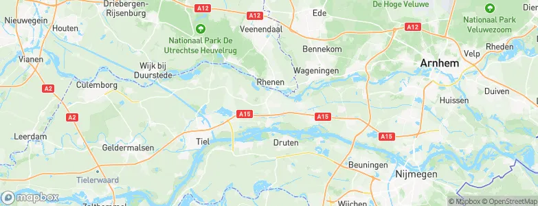 Kesteren, Netherlands Map