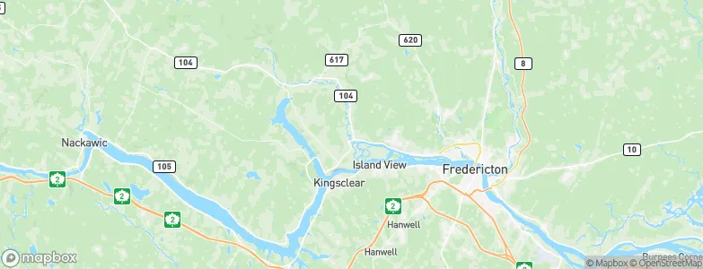 Keswick, Canada Map