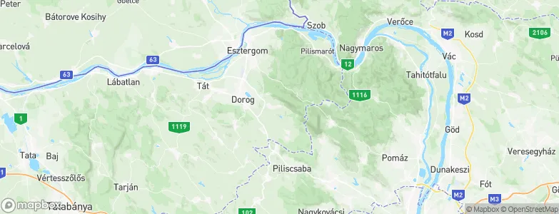Kesztölc, Hungary Map