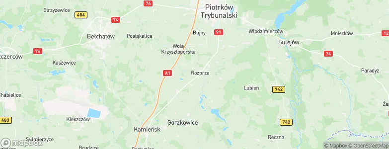 Kęszyn, Poland Map