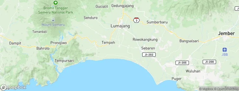 Ketangi, Indonesia Map