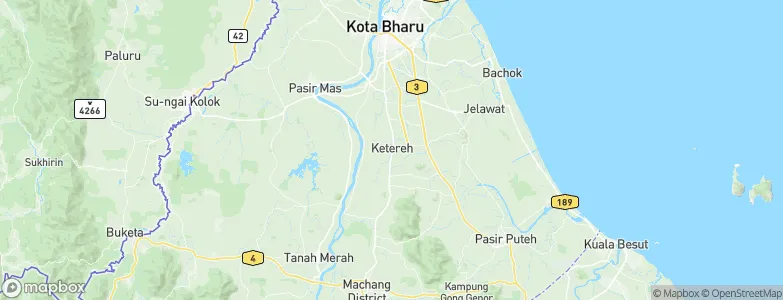 Ketereh, Malaysia Map