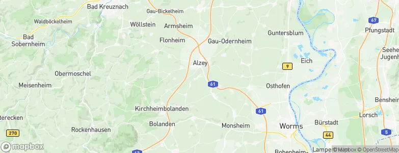 Kettenheim, Germany Map