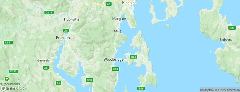 Kettering, Australia Map