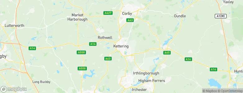 Kettering, United Kingdom Map