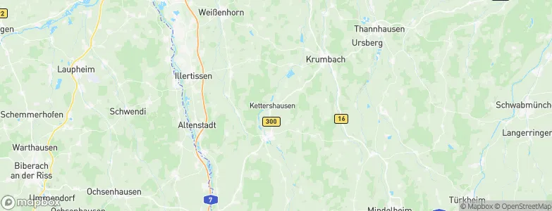 Kettershausen, Germany Map