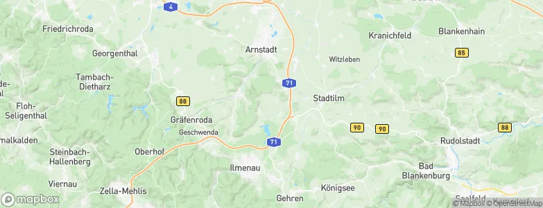Kettmannshausen, Germany Map