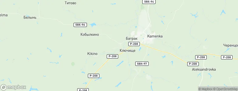 Kevdo-Mel'sitovo, Russia Map