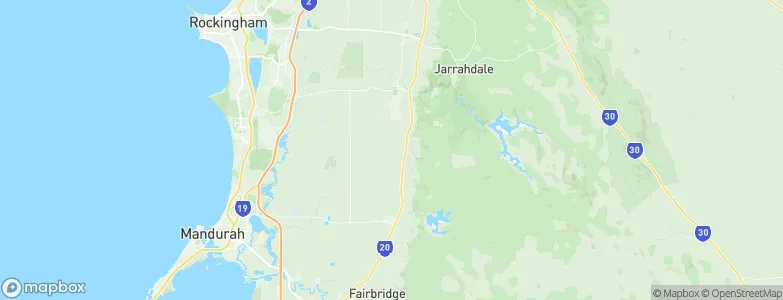 Keysbrook, Australia Map