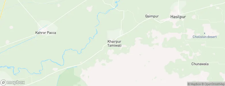 Khairpur Tamewah, Pakistan Map