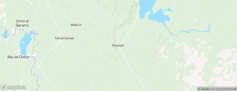 Khanāşir, Syria Map