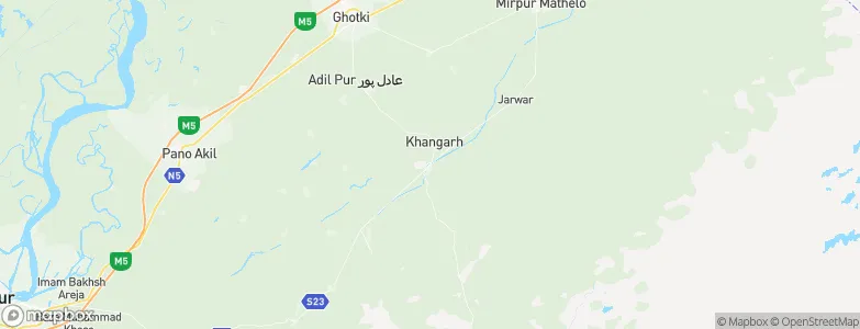 Khanpur Mahar, Pakistan Map