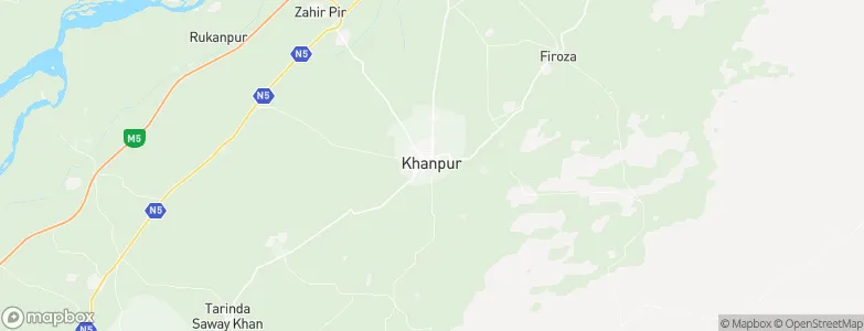 Khanpur, Pakistan Map