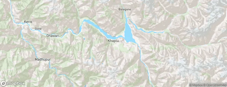 Khapalu, Pakistan Map