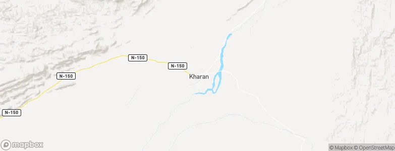 Kharan, Pakistan Map
