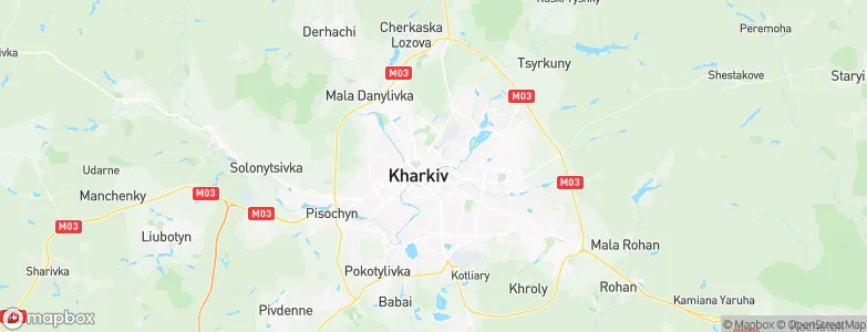 Kharkiv, Ukraine Map