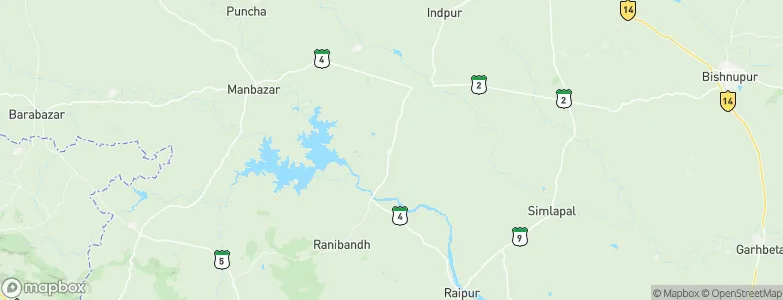 Khātra, India Map