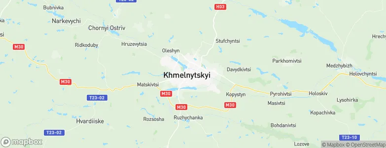 Khmelnytskyi, Ukraine Map