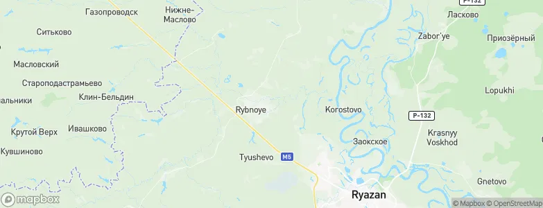 Khodynino, Russia Map