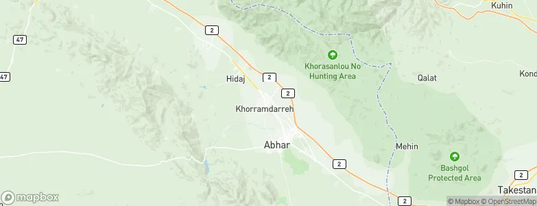 Khorramdarreh, Iran Map