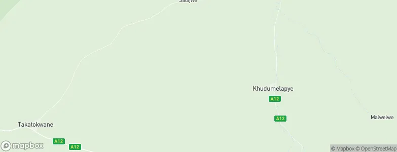 Khudumelapye, Botswana Map