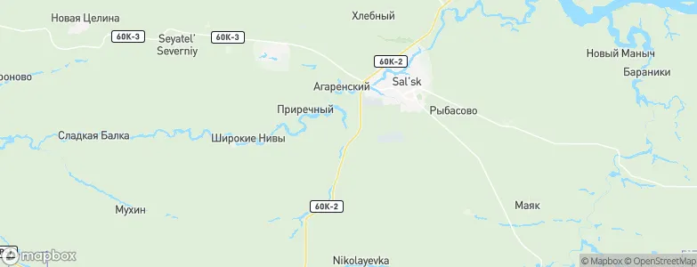 Khutor Rodniki, Russia Map