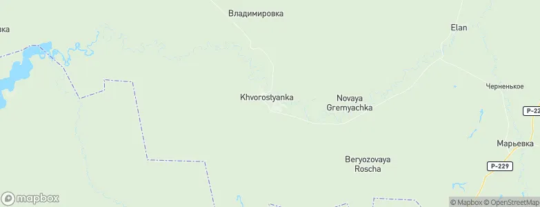 Khvorostyanka, Russia Map