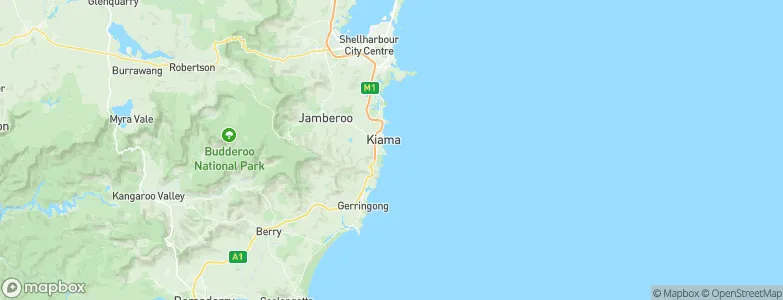 Kiama, Australia Map