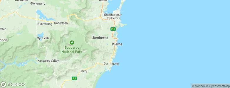 Kiama, Australia Map