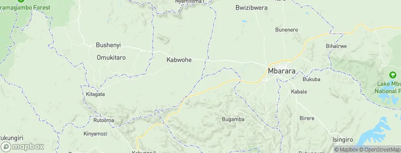 Kibingo, Uganda Map