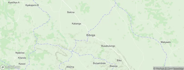Kiboga, Uganda Map