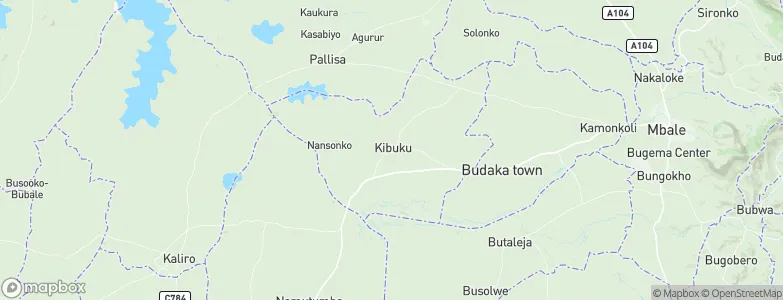 Kibuku, Uganda Map