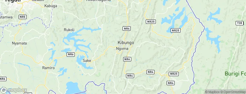 Kibungo, Rwanda Map