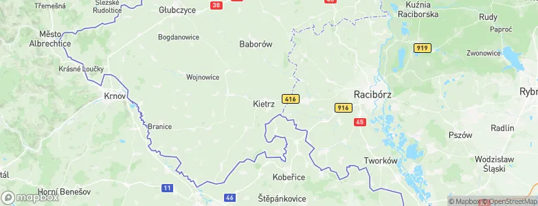 Kietrz, Poland Map