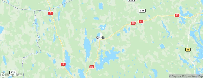 Kihniö, Finland Map