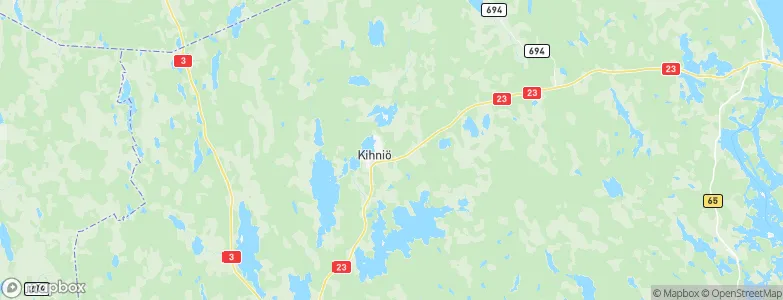 Kihniö, Finland Map