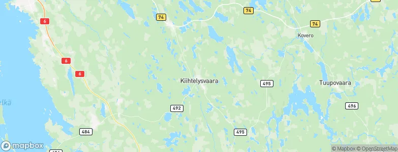 Kiihtelysvaara, Finland Map