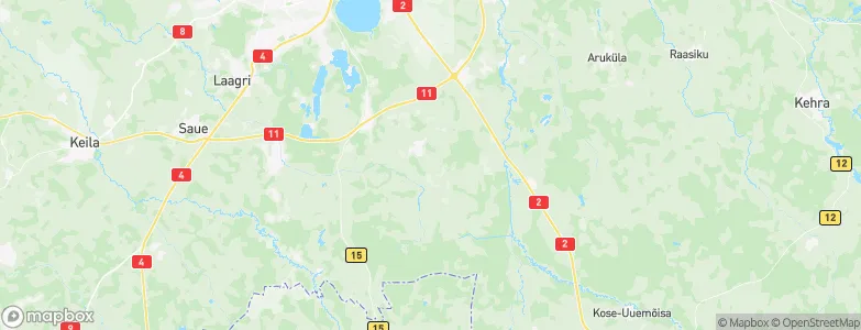 Kiili vald, Estonia Map