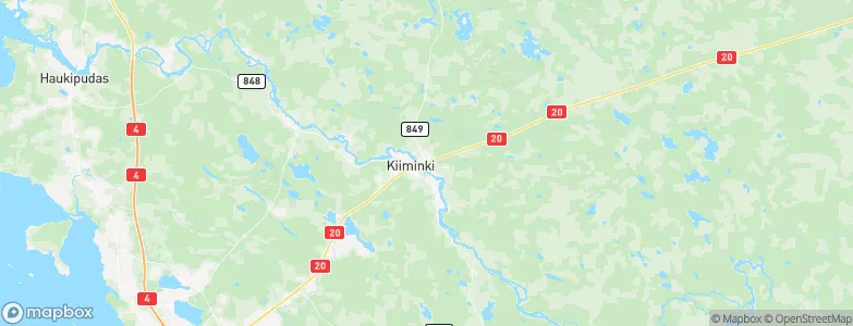 Kiiminki, Finland Map
